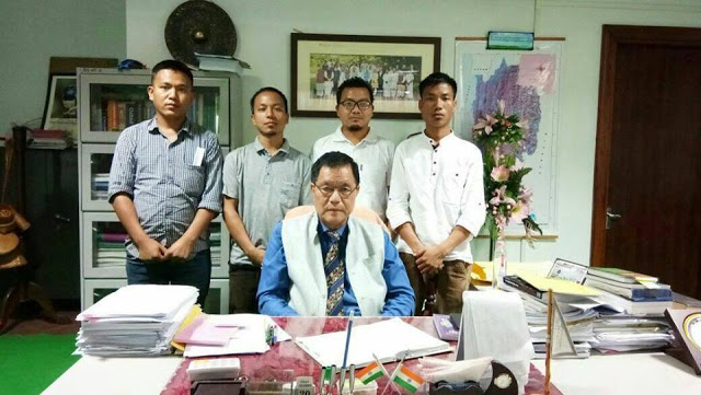 Sinlung Hills JHQ thuoitu ha'n Mizoram Art & Culture Minister an inpawlpui
